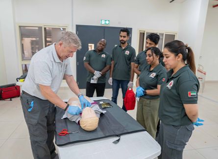 Transguard Delivers Advanced First Aid Training to Security and Accommodation Teams